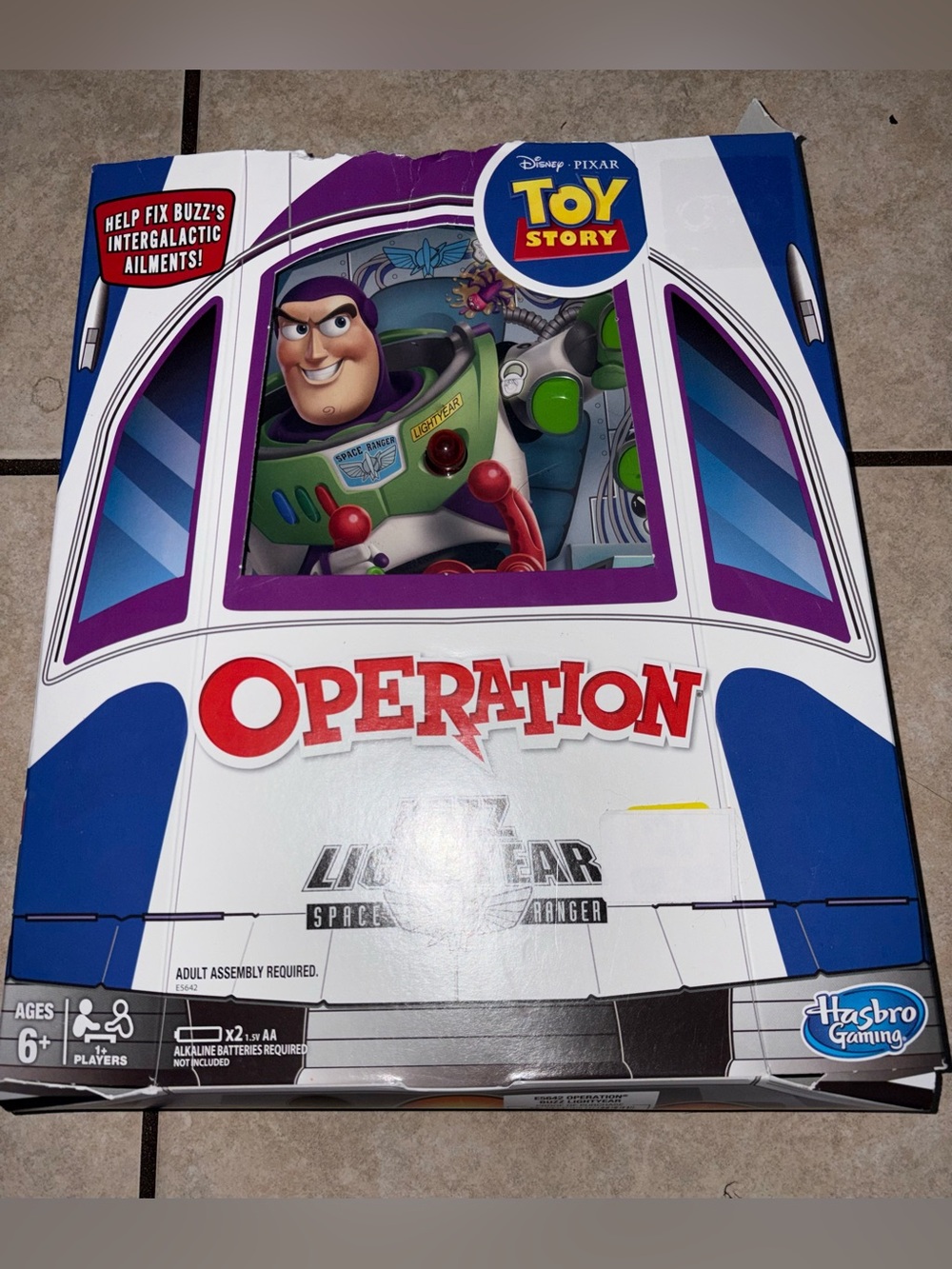 Hasbro Toy Story Buzz Lightyear Operation Game complete